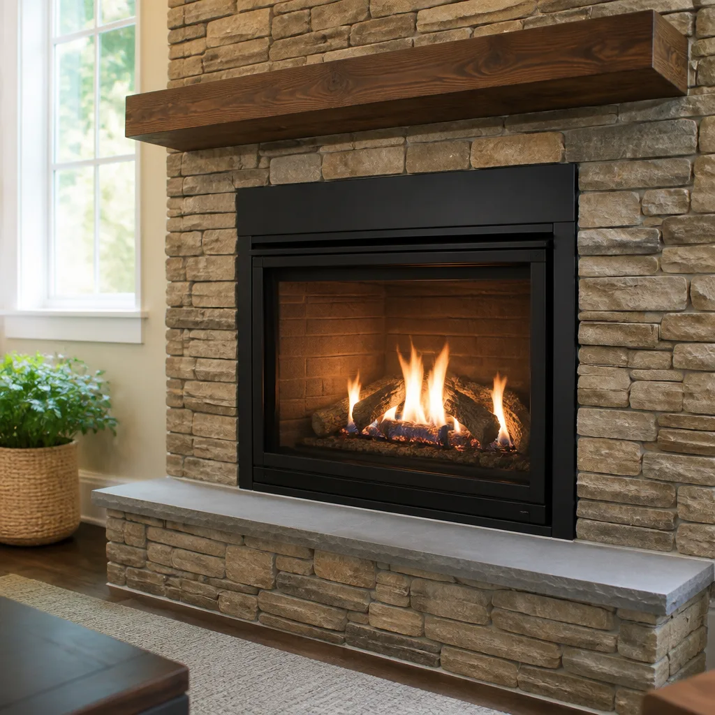 Gas fireplace service